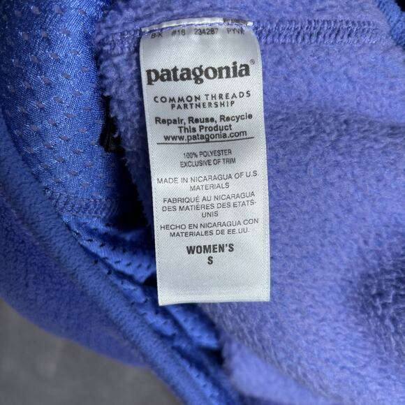 Patagonia Re-Tool Snap-T Fleece Pullover Women’s Small Purple (Periwinkle) - Picture 5 of 6